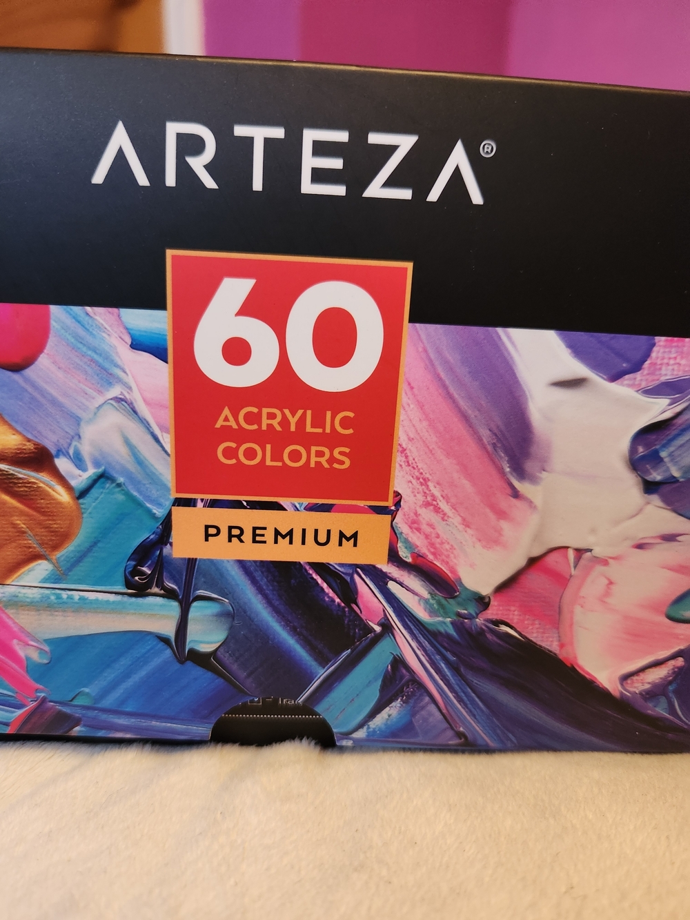 Arteza 60-Piece Premium Acrylic Colors - Multicolor